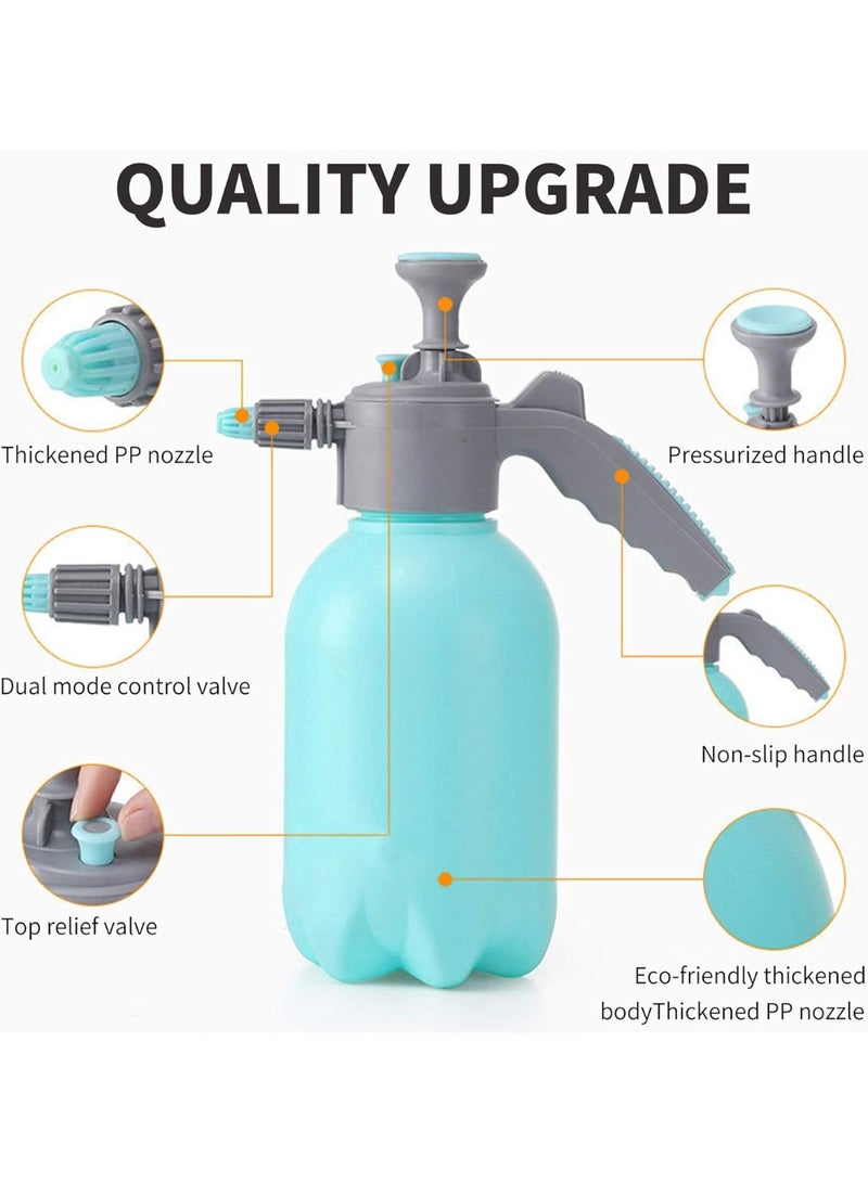Multifunctional Manual Sprayer | 2L Water Bottle Sprayer, Adjustable Nozzle Portable Hand-Held Pump Pressure Sprayer for Work Indoor Outdoor Car Washing, Yard, Lawn - Image 4